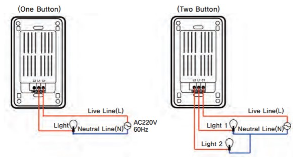 Stand-alone Voice Recognition Smart Wall Switch